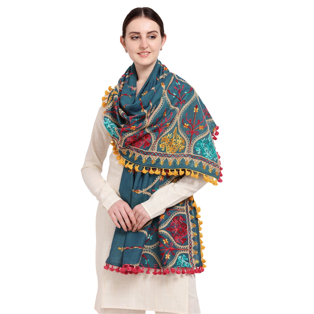 Cotton Embroidered Dupatta