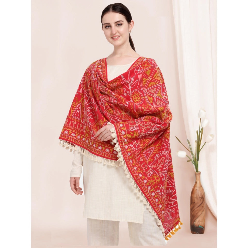 Cotton Embroidered Dupatta