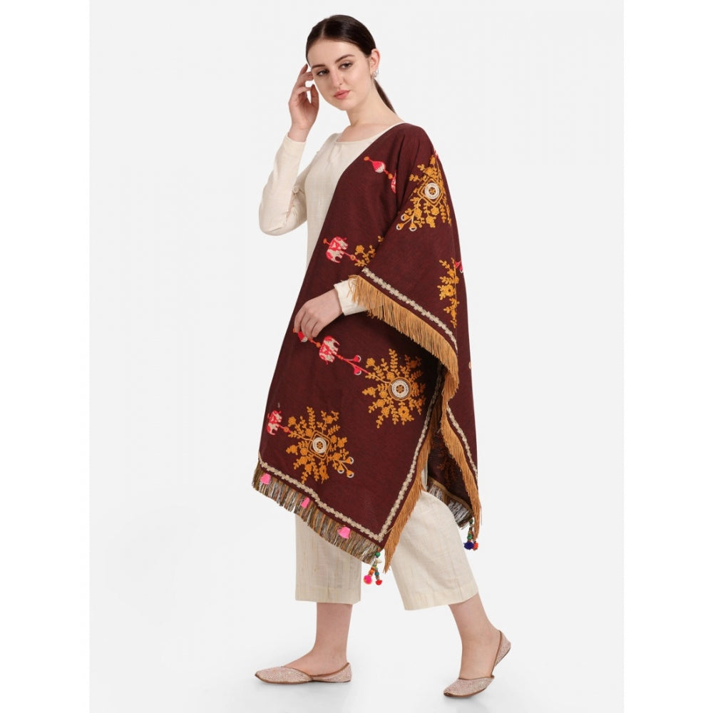 Cotton Embroidered Dupatta