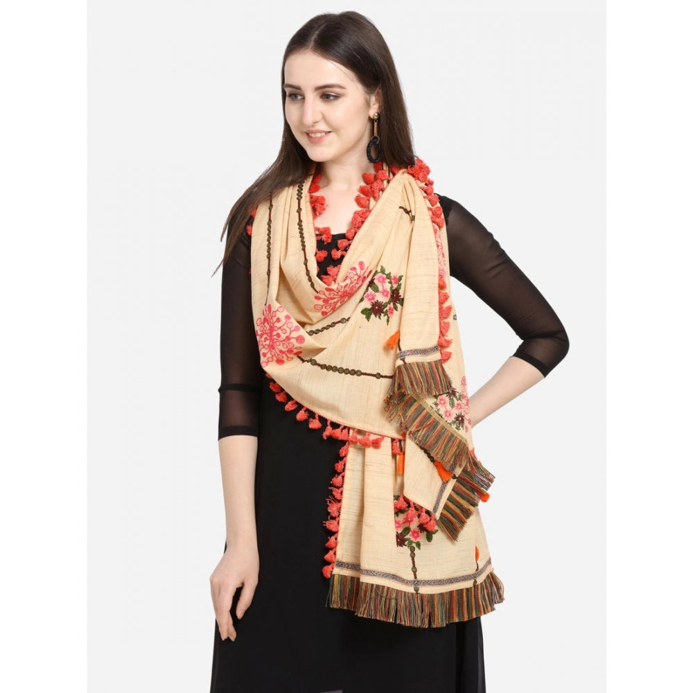 Cotton Embroidered Dupatta