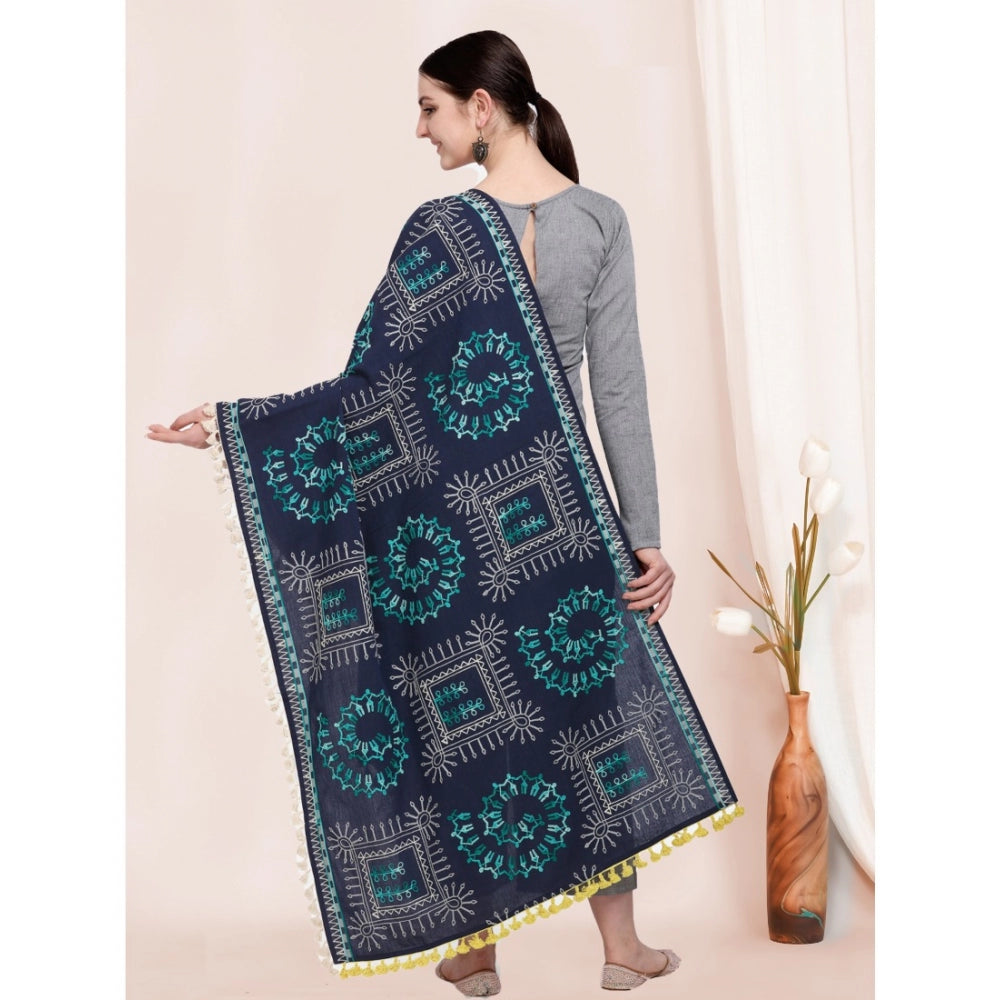 Cotton Embroidered Dupatta