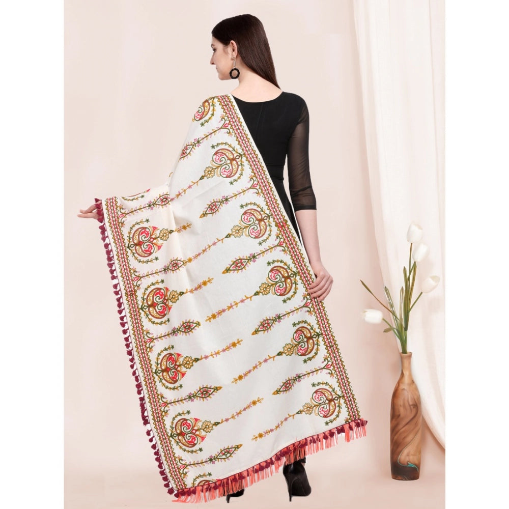 Cotton Embroidered Dupatta