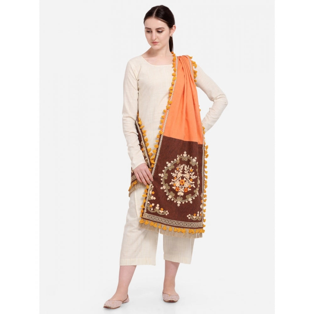 Cotton Embroidered Dupatta