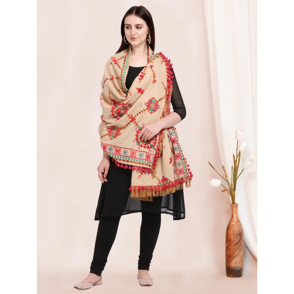 Cotton Embroidered Dupatta