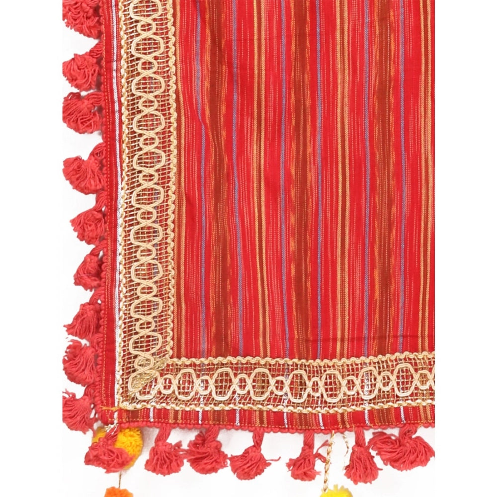 Cotton Embroidered Dupatta