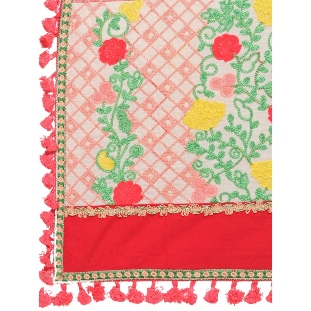 Cotton Embroidered Dupatta