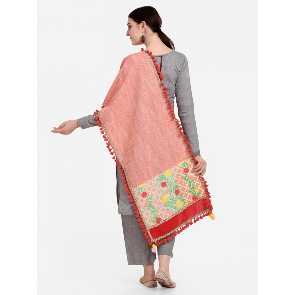 Cotton Embroidered Dupatta