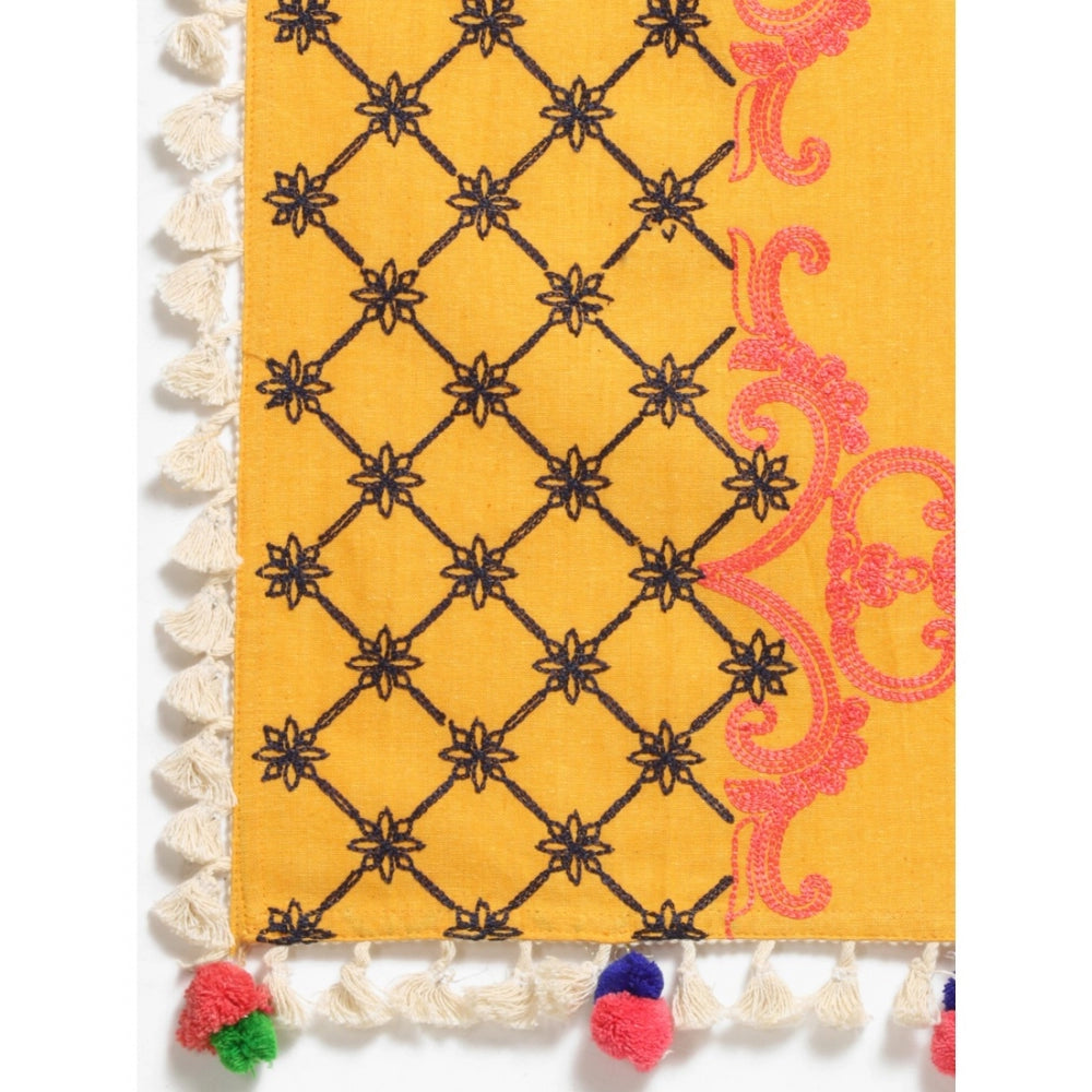 Cotton Embroidered Dupatta