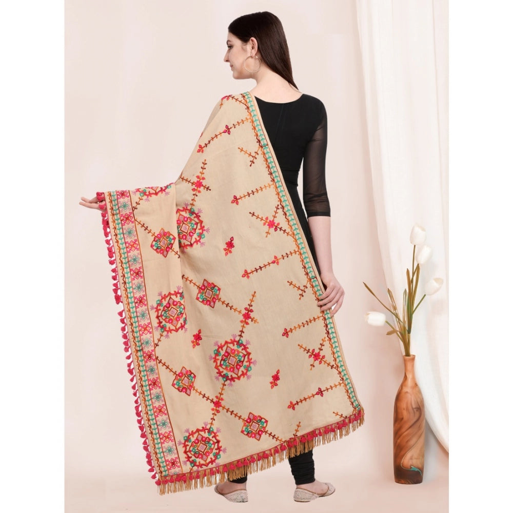 Cotton Embroidered Dupatta