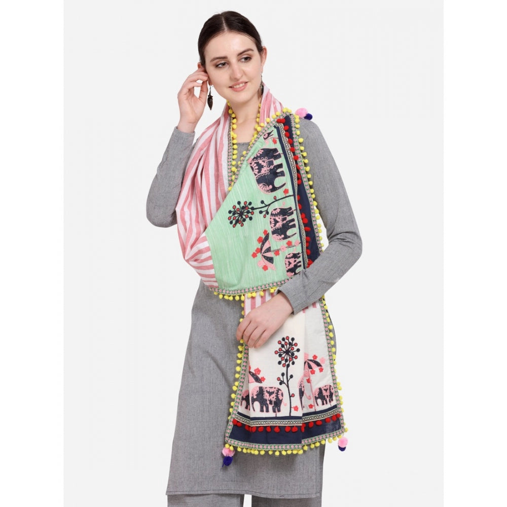 Cotton Embroidered Dupatta