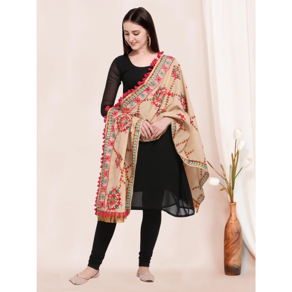 Cotton Embroidered Dupatta