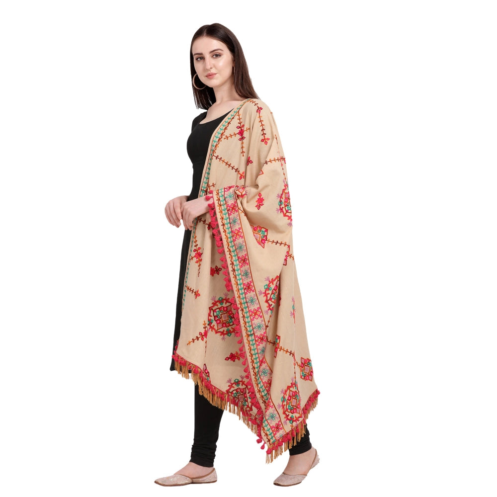 Cotton Embroidered Dupatta