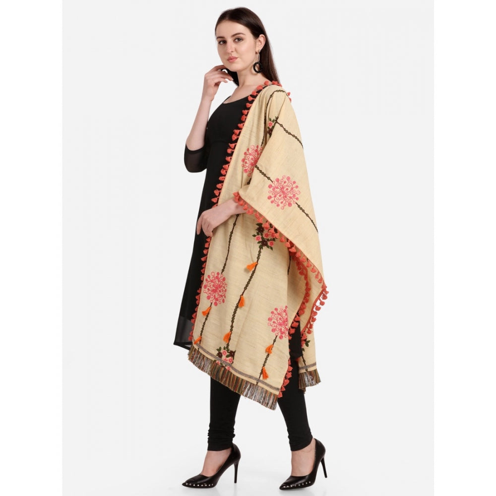 Cotton Embroidered Dupatta