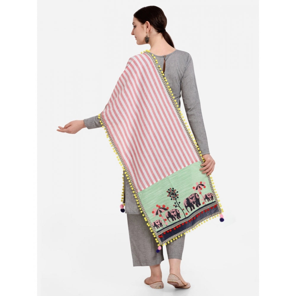 Cotton Embroidered Dupatta