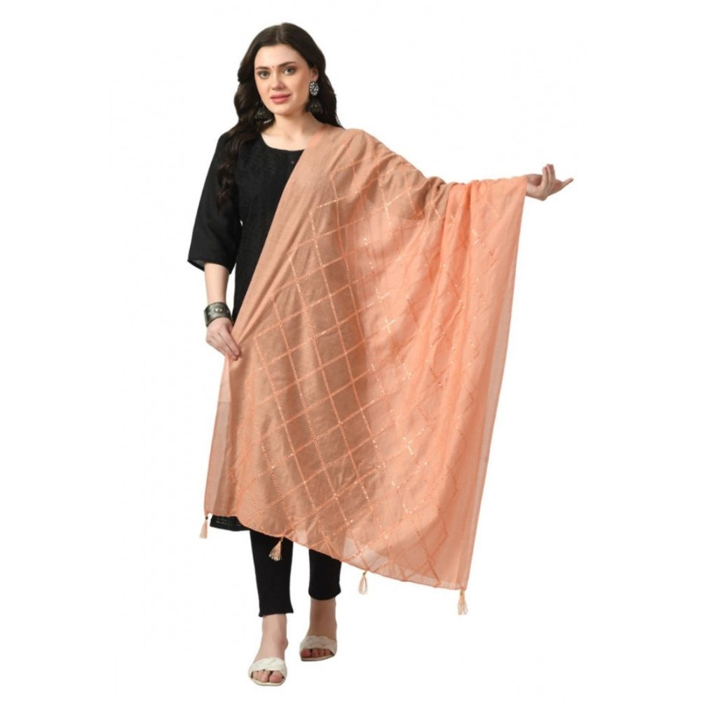 Chanderi Self Degine Dupatta