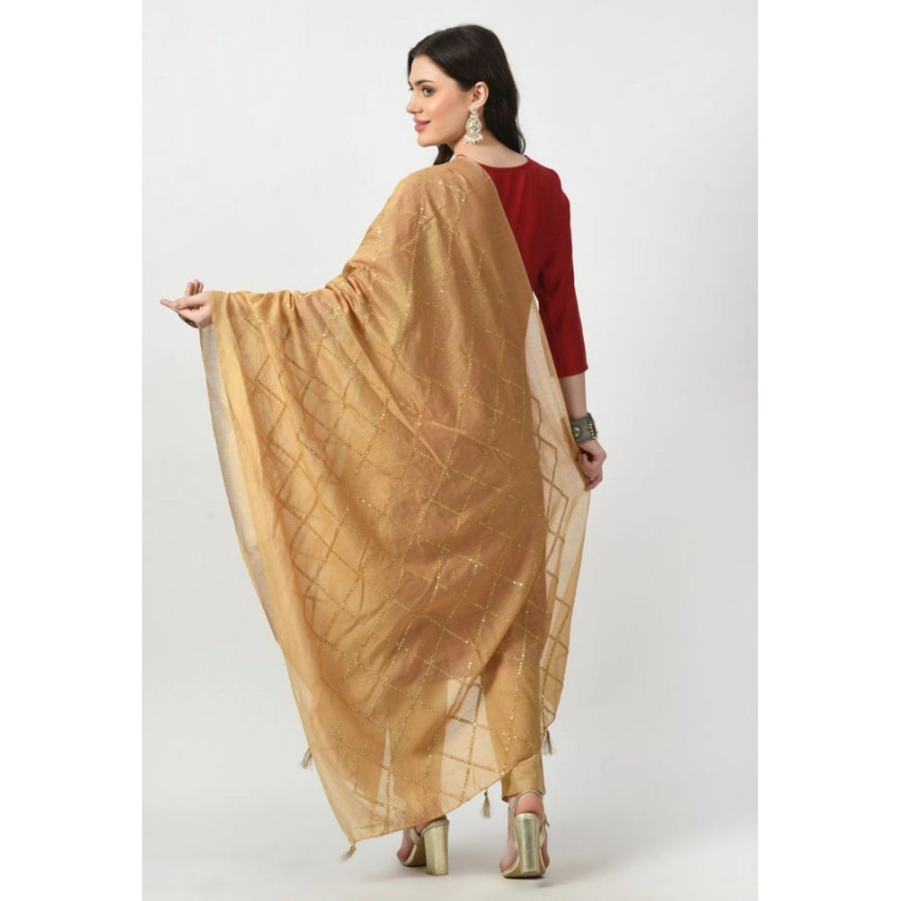 Chanderi Self Degine Dupatta