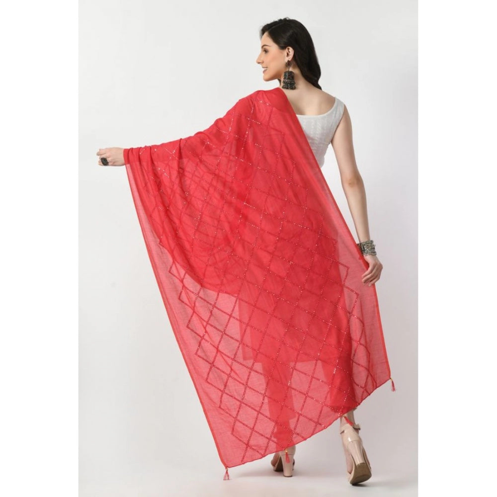 Chanderi Self Degine Dupatta