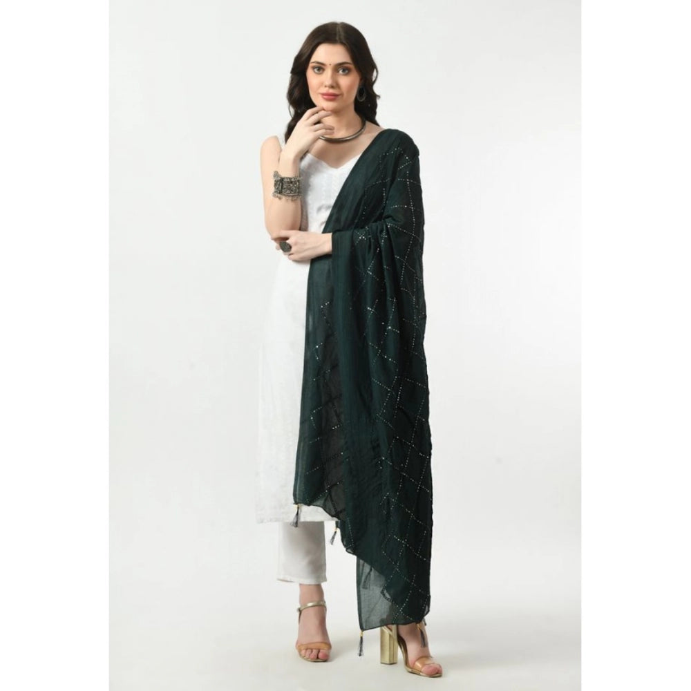 Chanderi Self Degine Dupatta