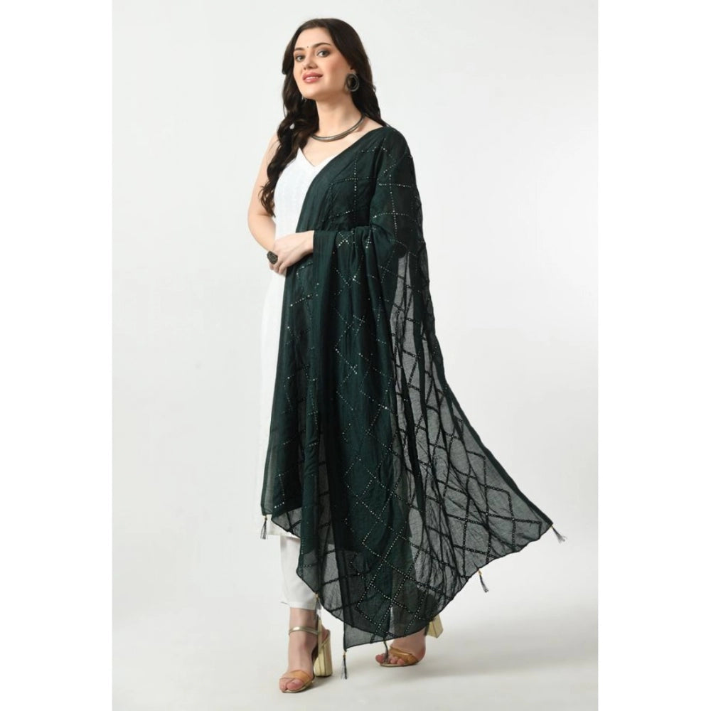 Chanderi Self Degine Dupatta