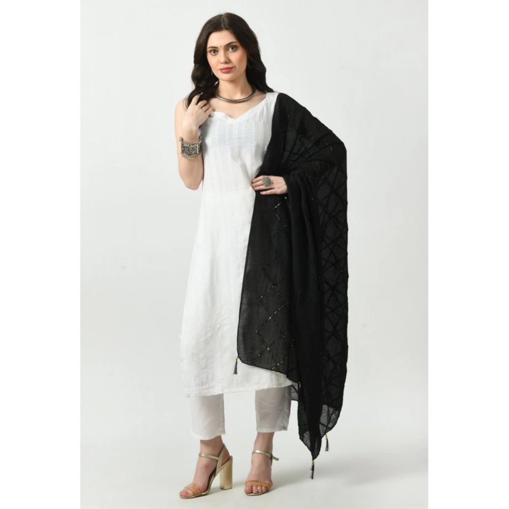 Chanderi Self Degine Dupatta