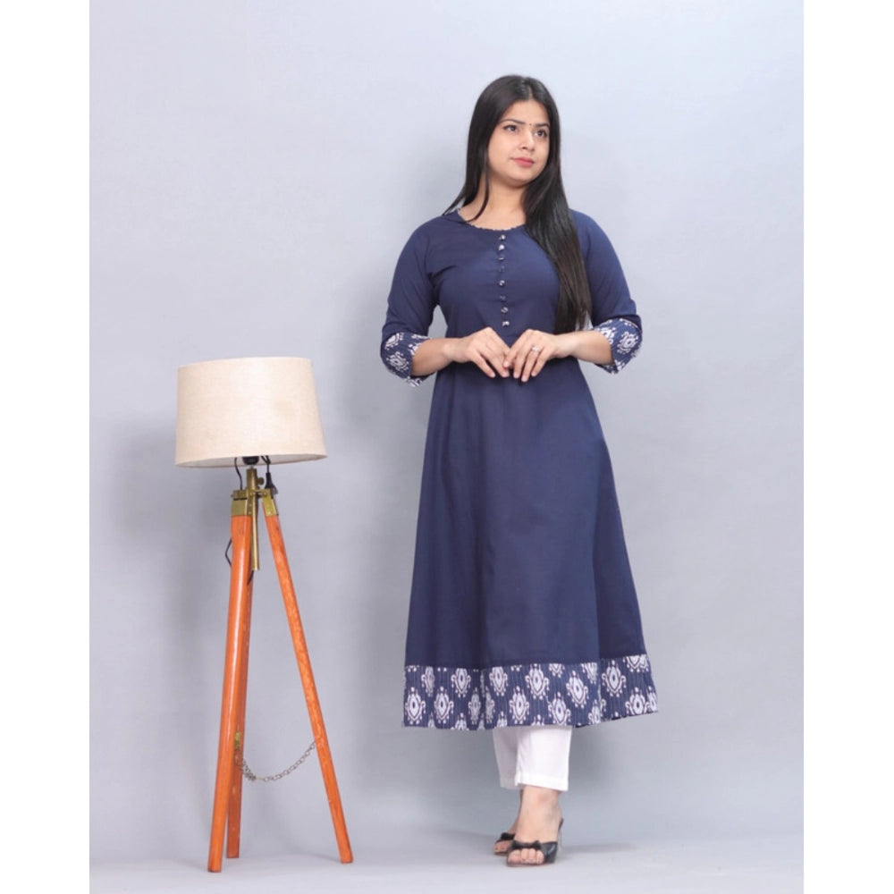 Casual Viscose Rayon 3-4th Sleeve Kurti