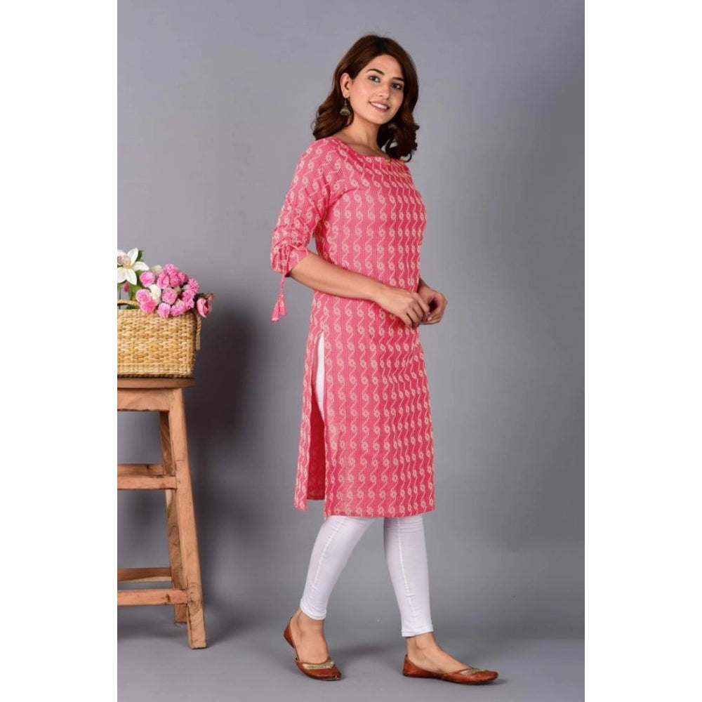 Casual Cotton 3-4th Sleeve Kurti