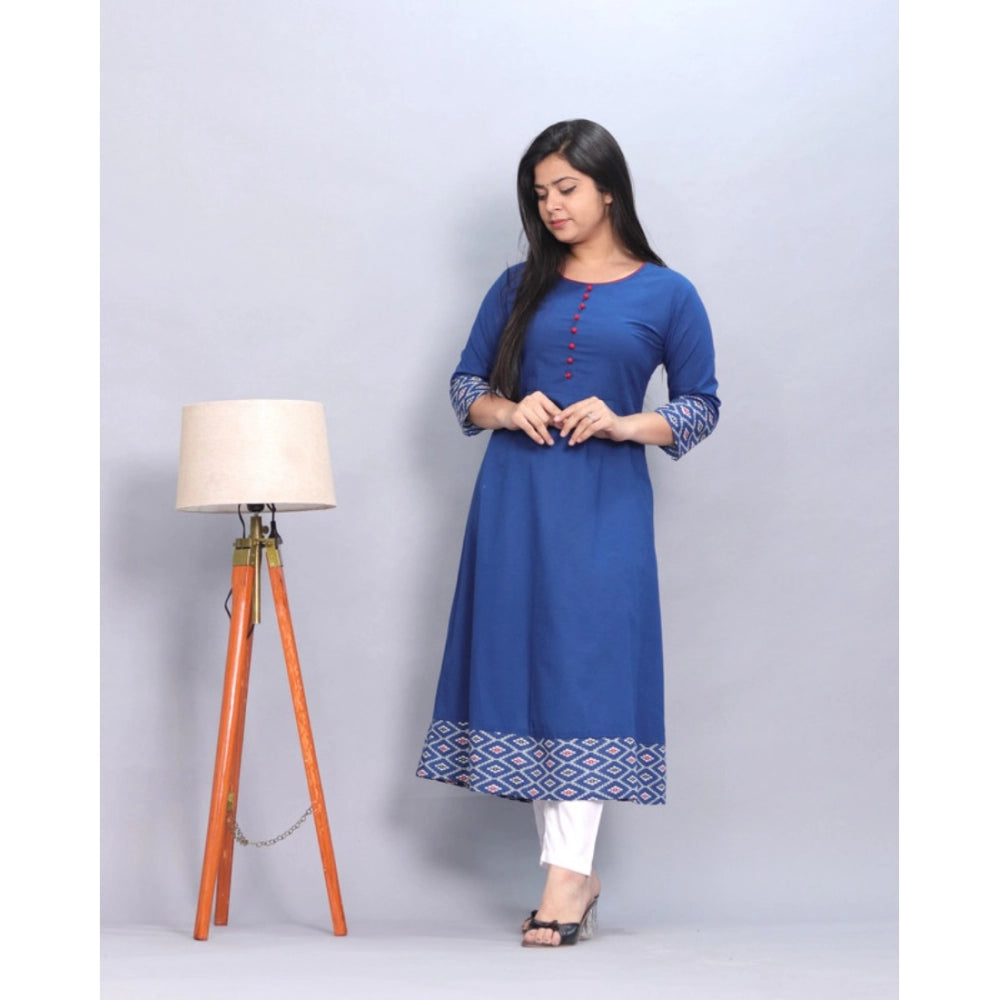 Casual Viscose Rayon 3-4th Sleeve Kurti