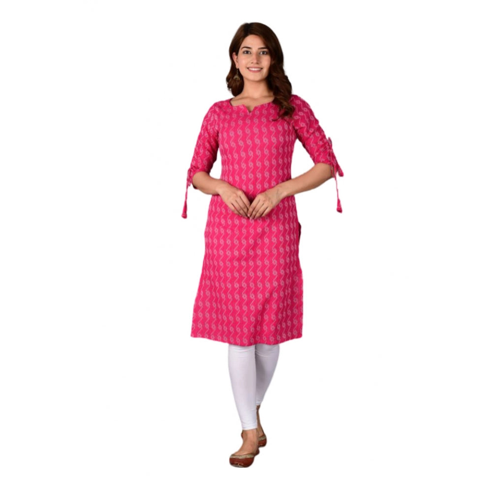 Casual Cotton 3-4th Sleeve Kurti