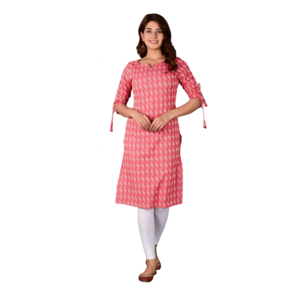 Casual Cotton 3-4th Sleeve Kurti